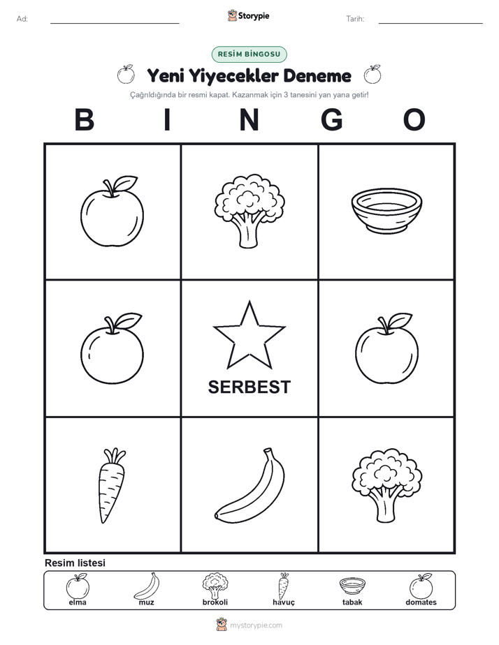 Resim Bingo