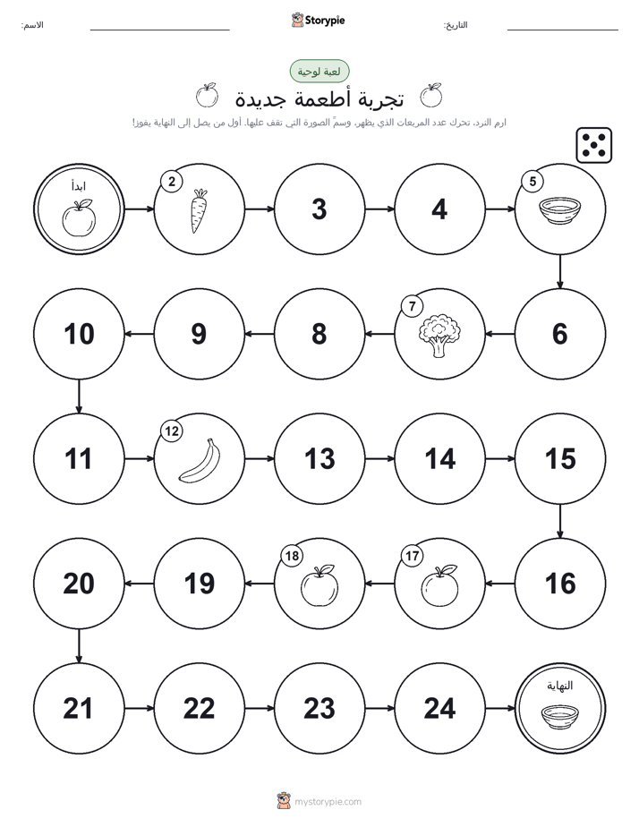 لعبة لف و تحرك