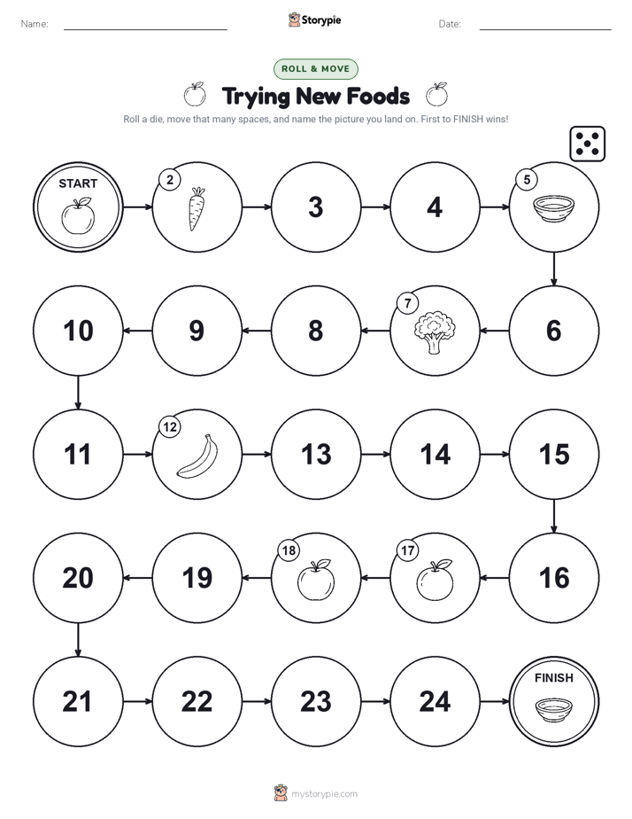 Roll & Move Game