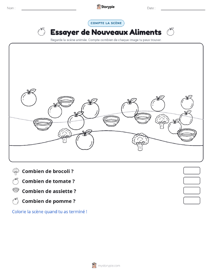 Scène de Comptage