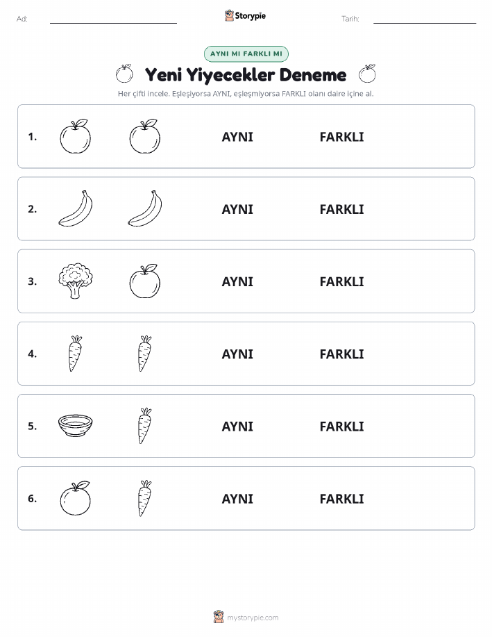 Aynı mı Farklı mı