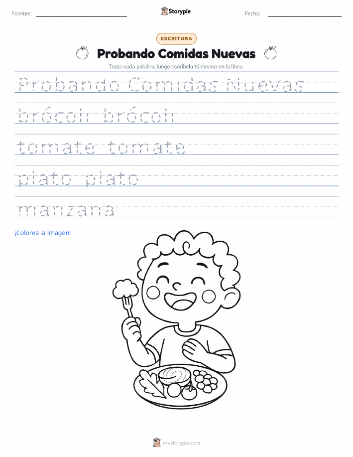 Práctica de Escritura