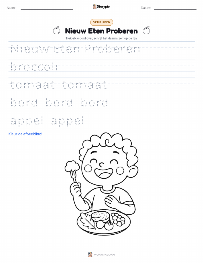 Schrijf Oefening