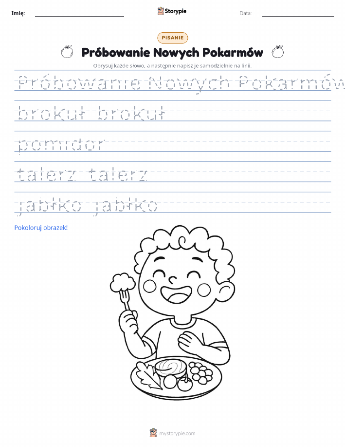 Ćwiczenie Pisania