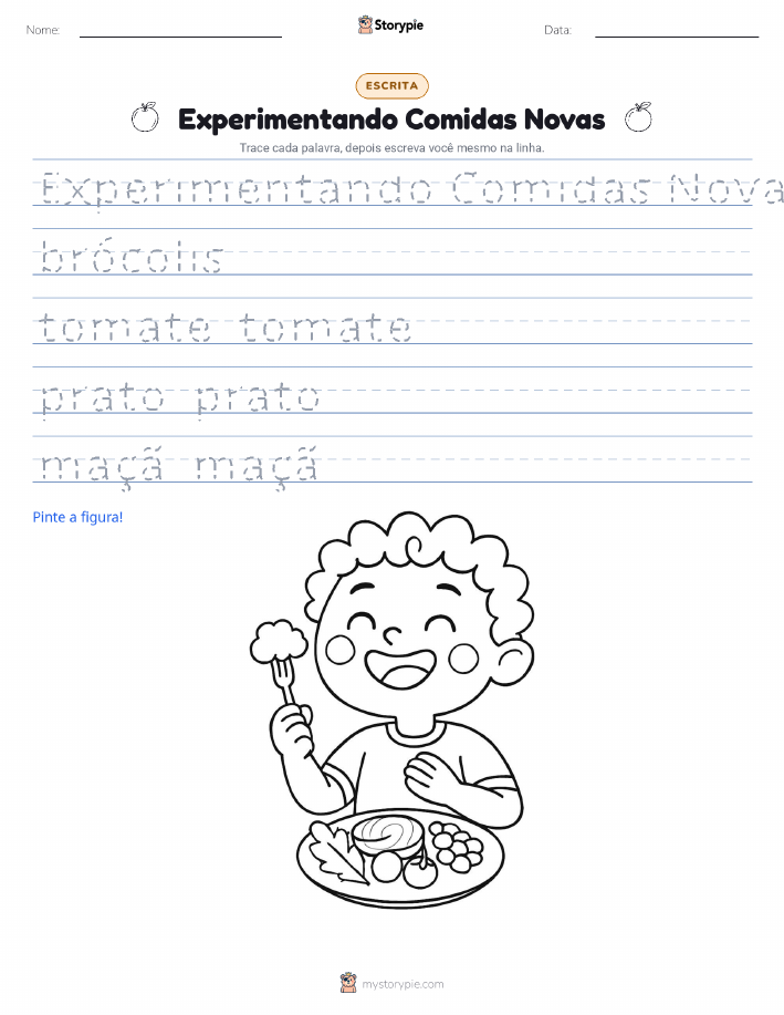 Prática de Escrita