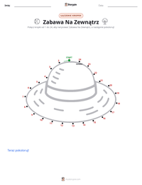 Podgląd drukowalnego arkusza ćwiczeń Zabawa na zewnątrz