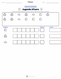 Vista previa de la hoja de trabajo imprimible de Jugar al Aire Libre