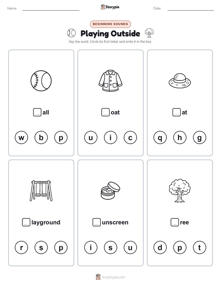 Beginning Sounds