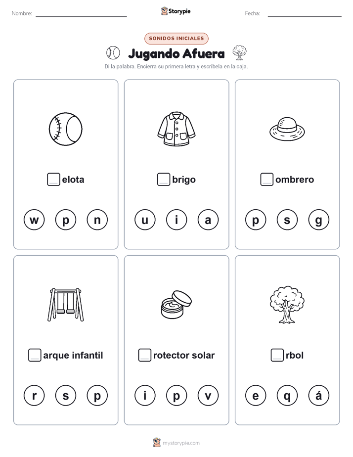 Sonidos Iniciales
