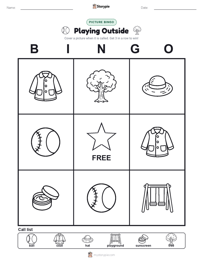 Picture Bingo