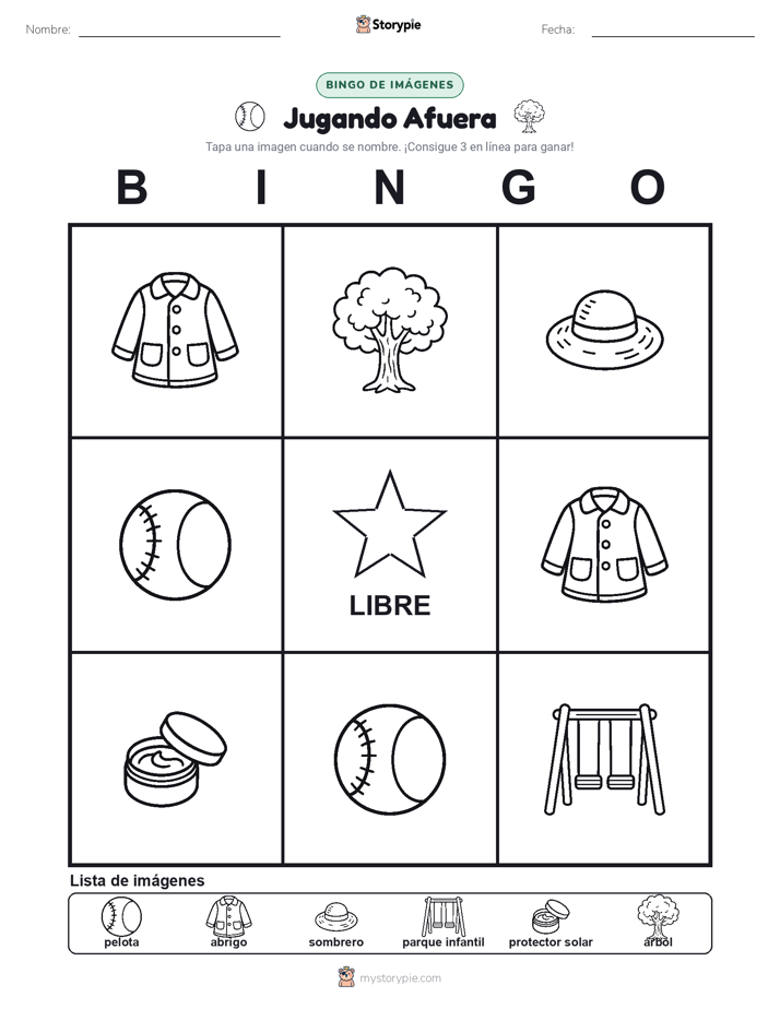 Bingo de Imágenes
