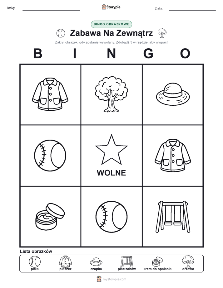 Bingo obrazkowe