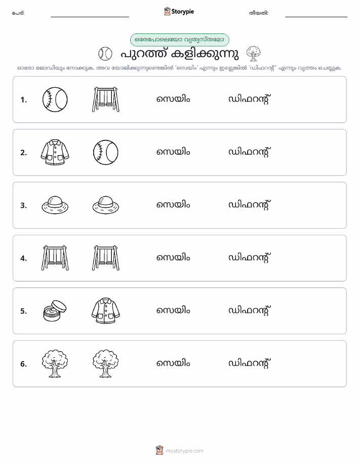 ഒന്നോ വ്യത്യാസമോ