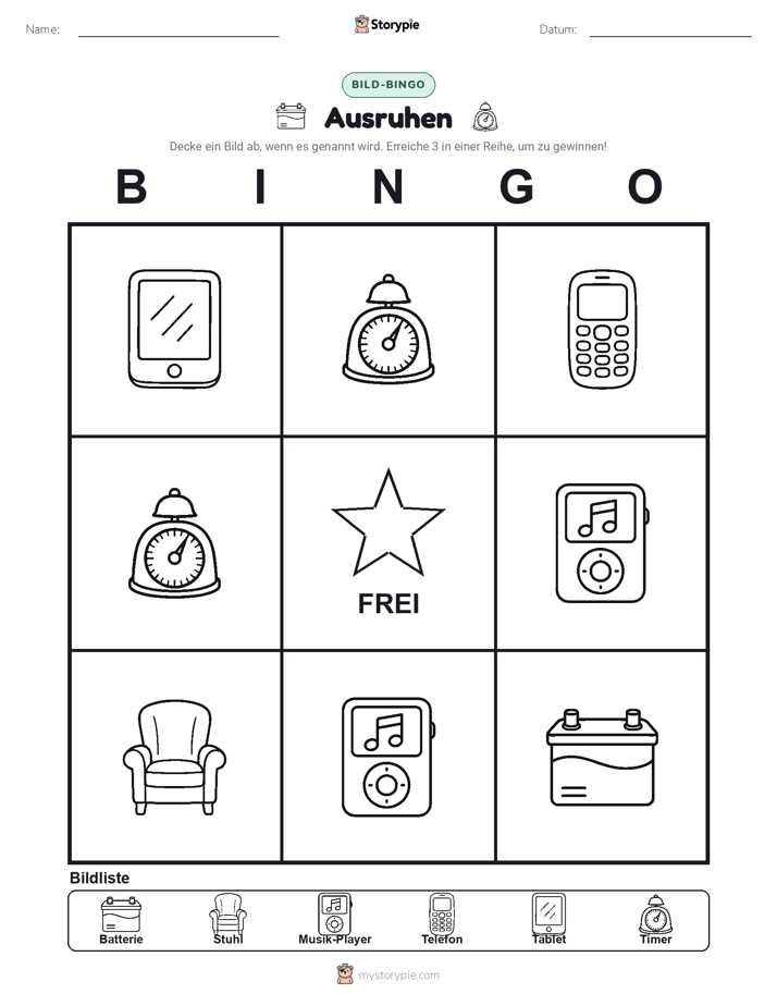 Bild-Bingo