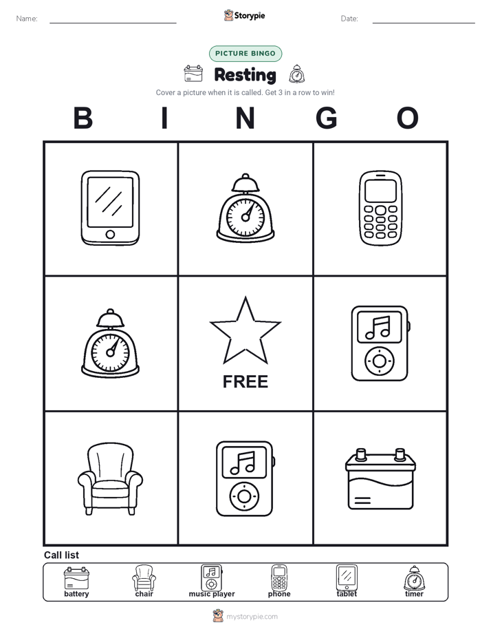 Picture Bingo