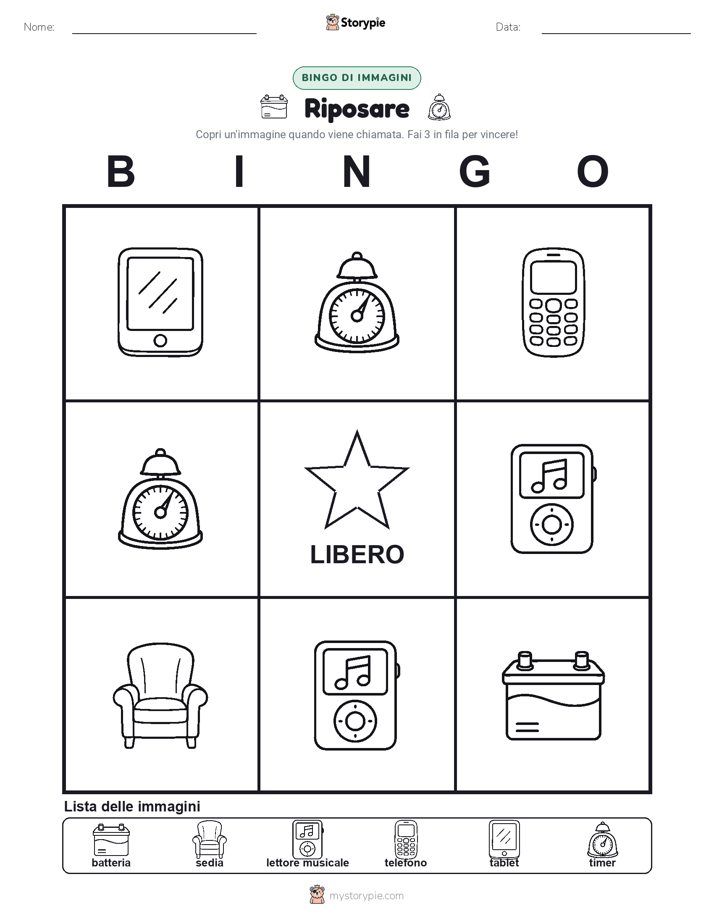 Bingo delle Immagini