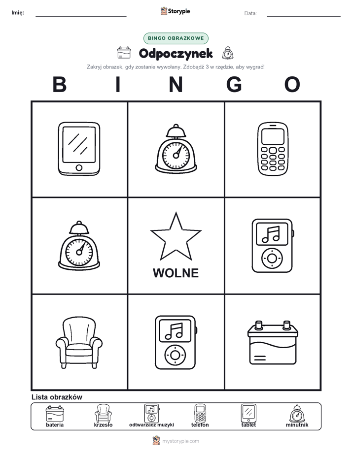 Bingo obrazkowe