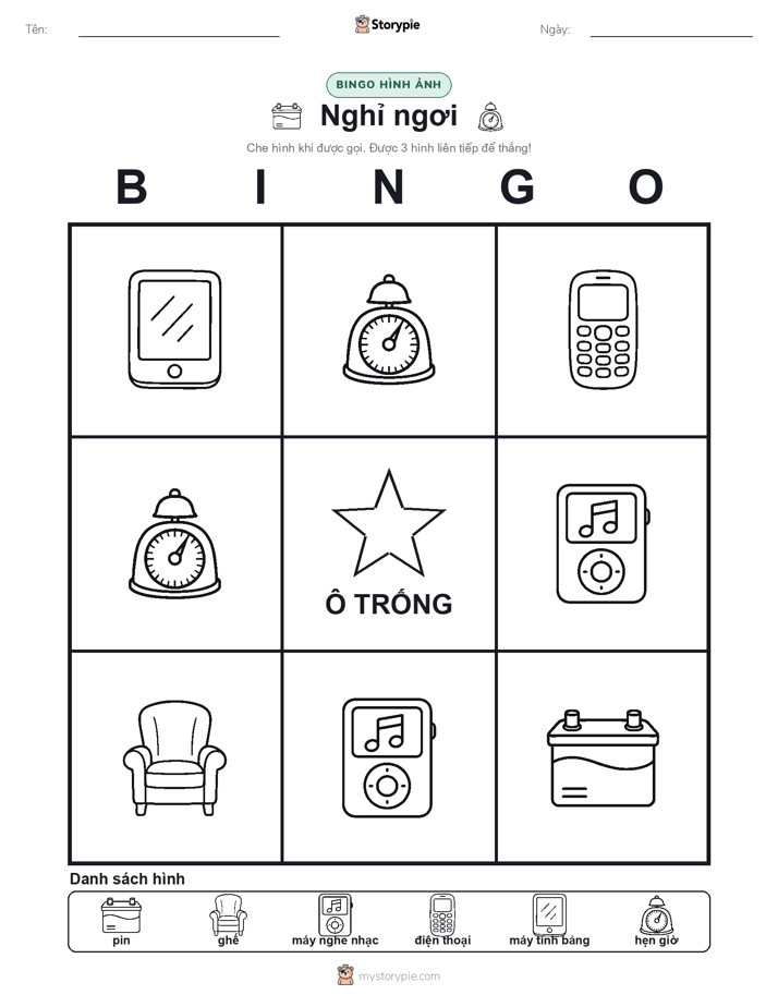 Bingo Hình Ảnh