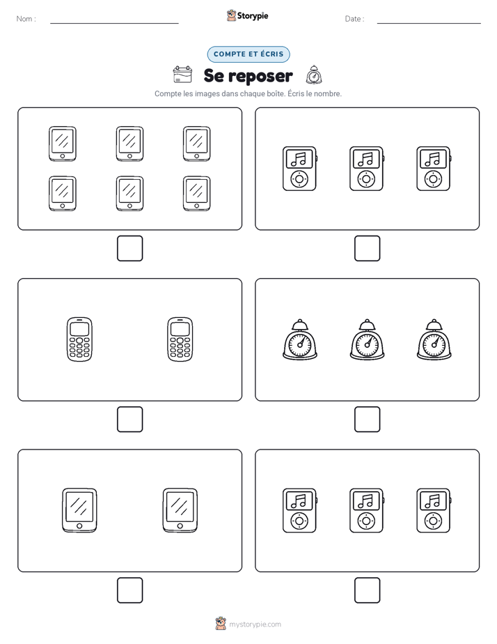 Compter & Écrire