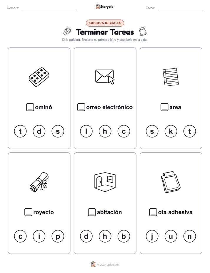 Sonidos Iniciales