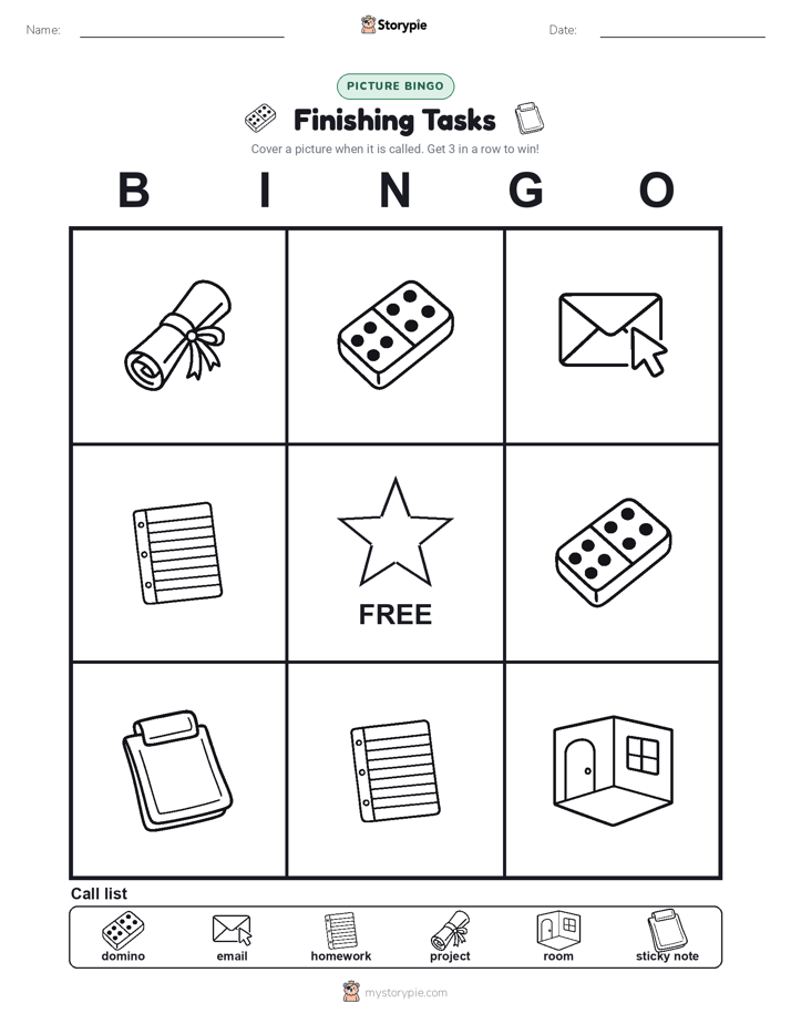 Picture Bingo