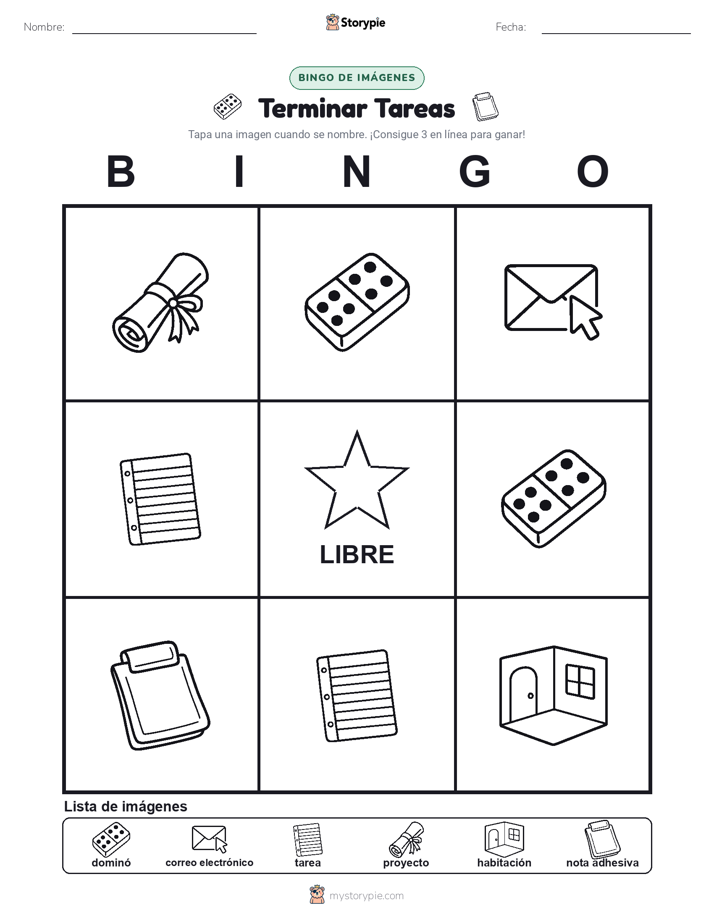 Bingo de Imágenes