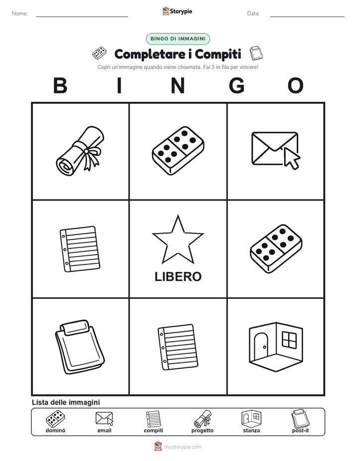 Bingo delle Immagini