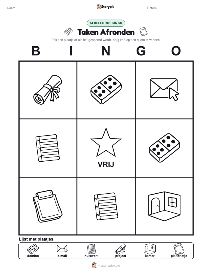 Afbeelding Bingo