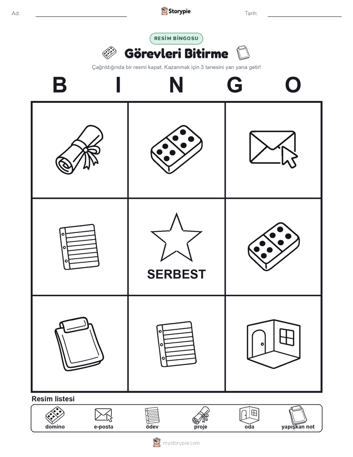 Resim Bingo