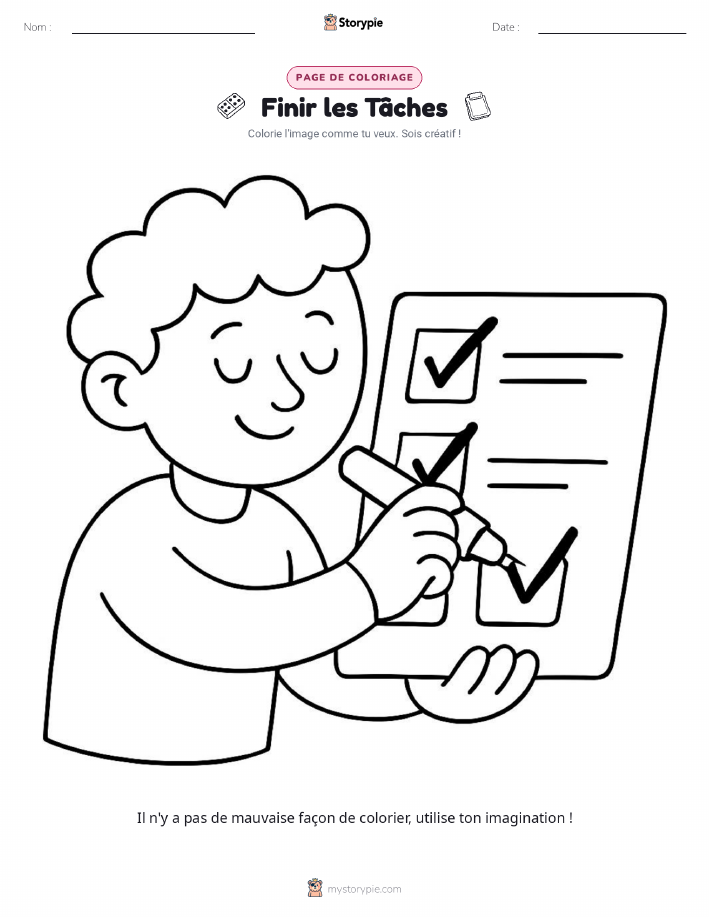 Page à colorier