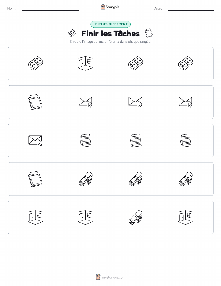 Celui qui ne correspond pas