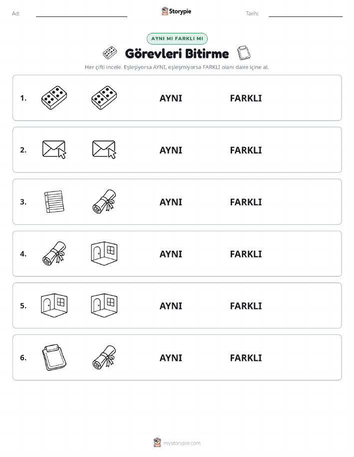 Aynı mı Farklı mı