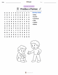 Podgląd drukowalnego arkusza ćwiczeń Proszenie o pomoc