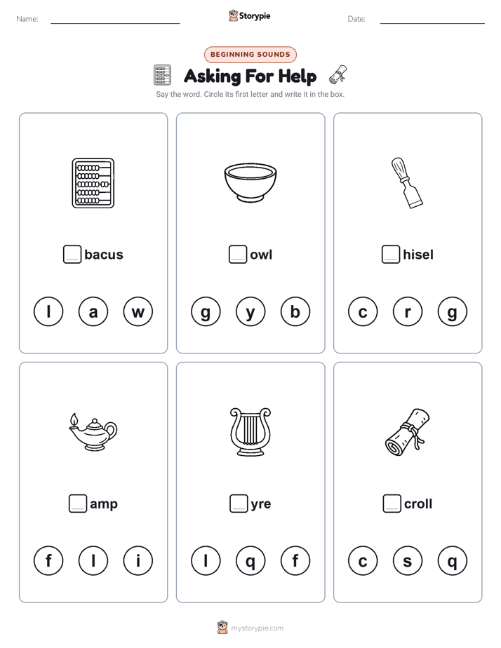 Beginning Sounds
