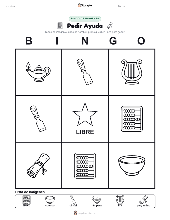Bingo de Imágenes