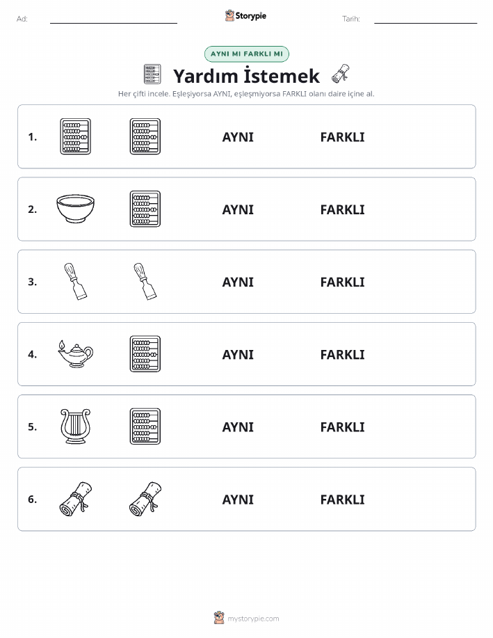 Aynı mı Farklı mı