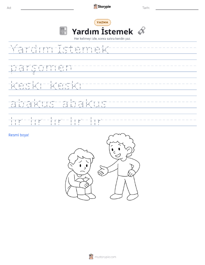 Yazma Pratiği