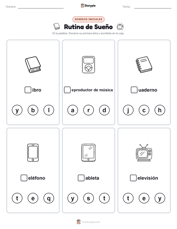 Sonidos Iniciales