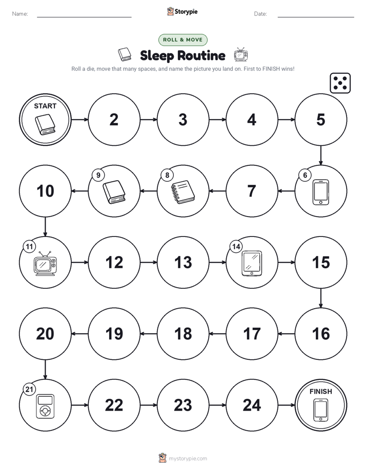Roll & Move Game