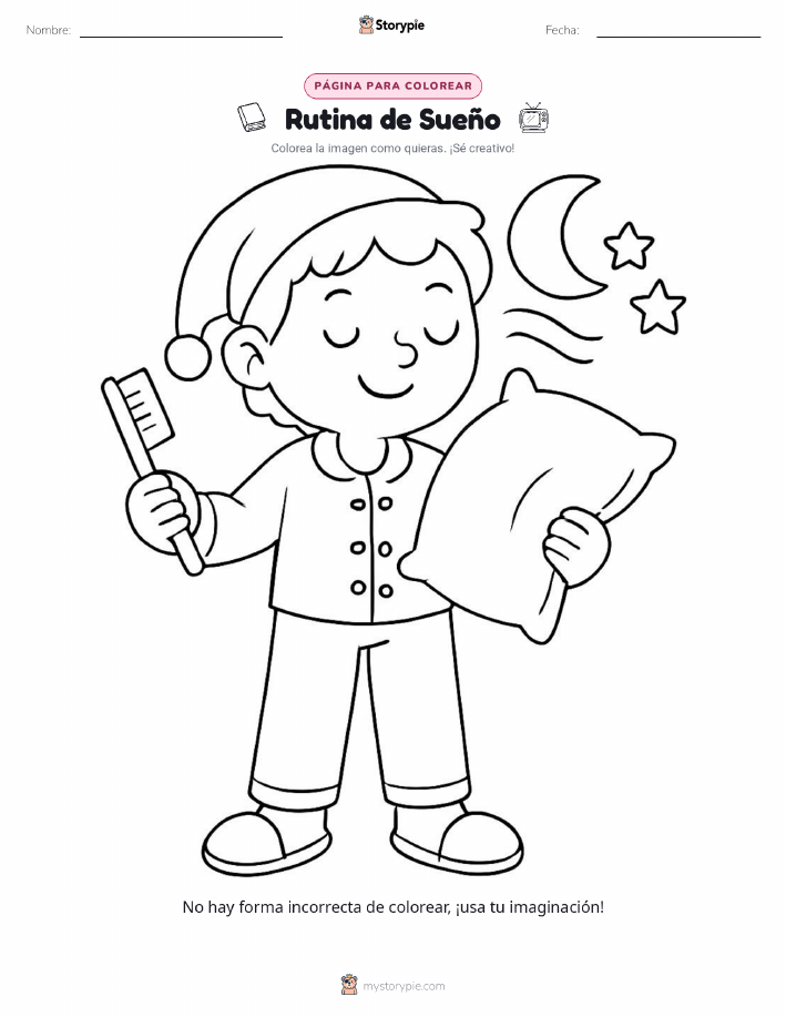 Página para Colorear