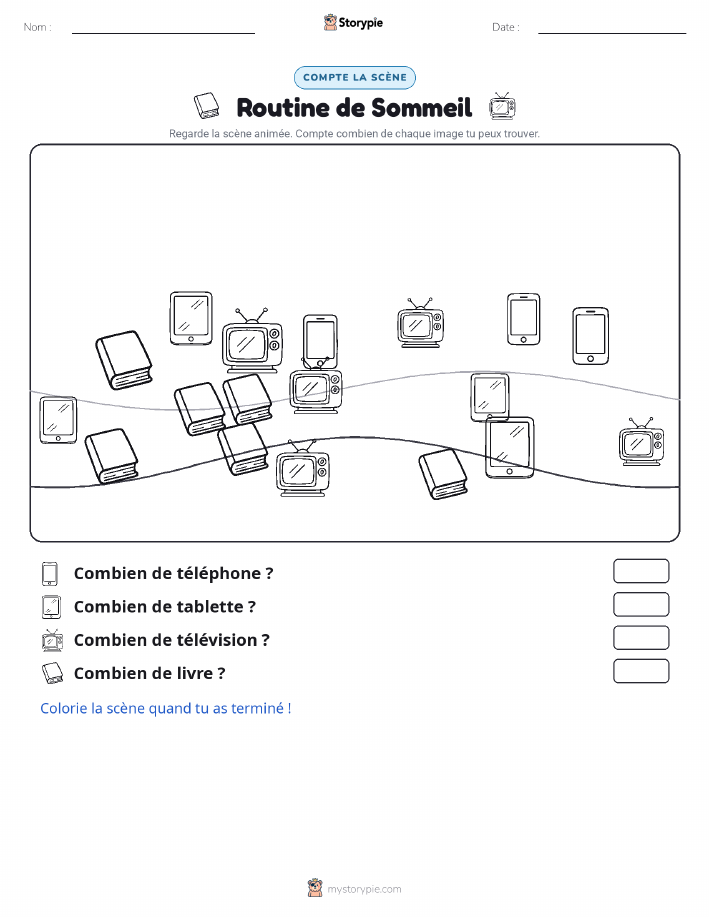 Scène de Comptage
