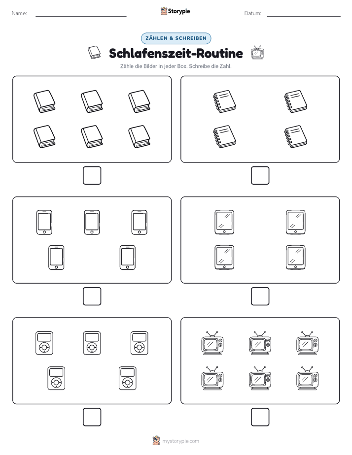 Zählen & Schreiben