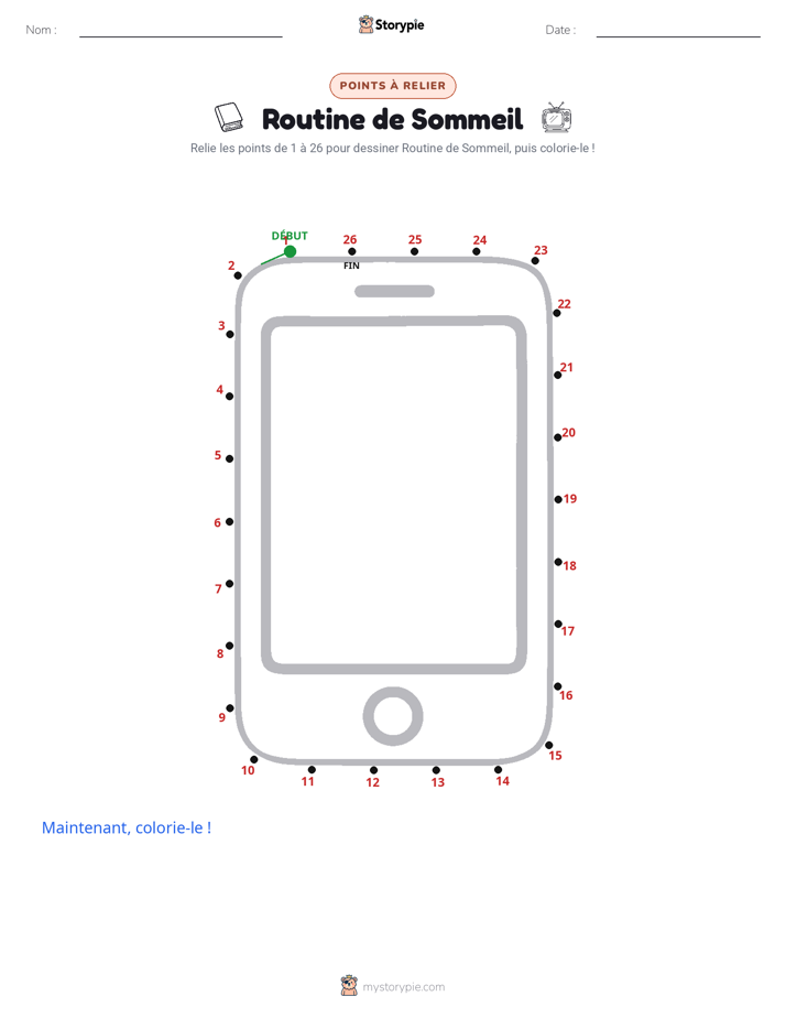 Relie les points