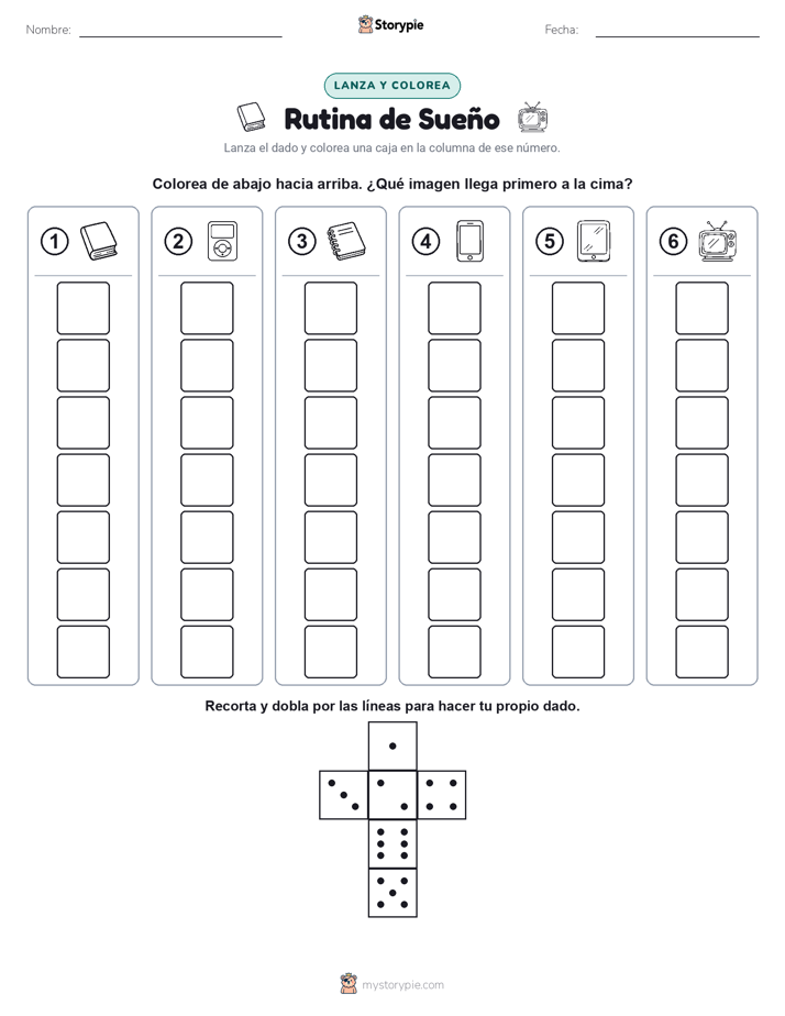Rueda y Colorea
