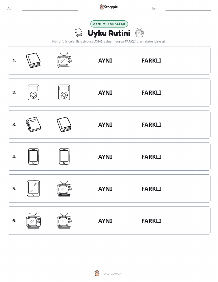 Aynı mı Farklı mı