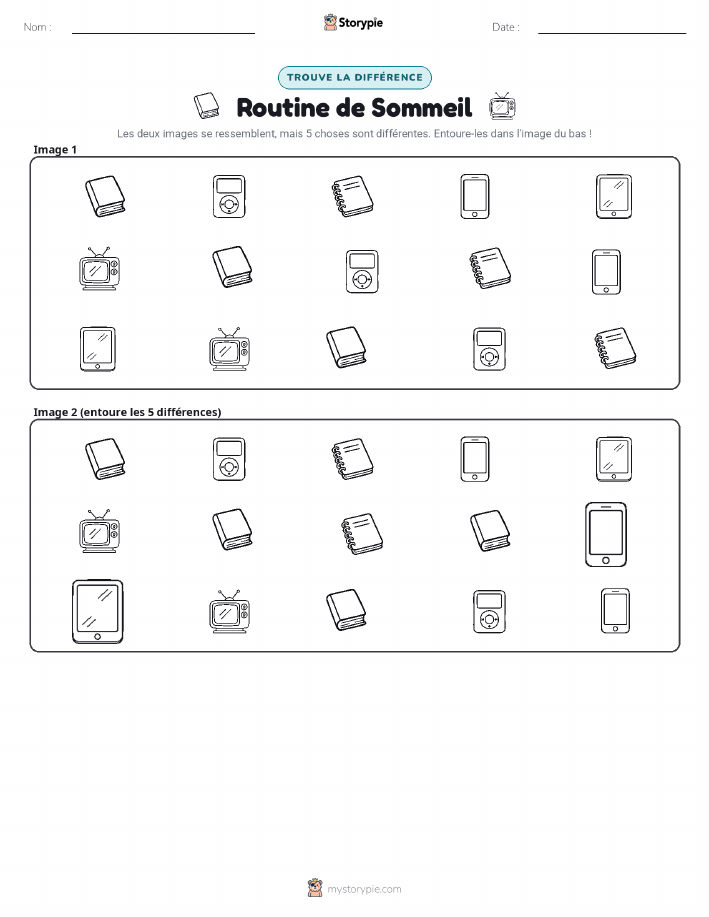 Trouvez les Différences