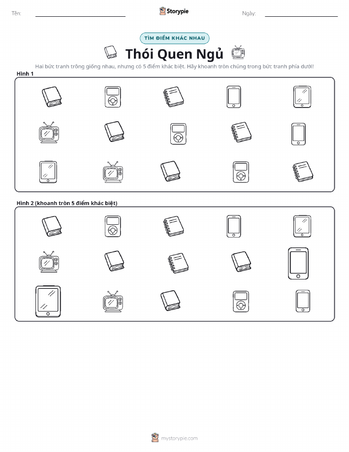 Tìm Sự Khác Biệt