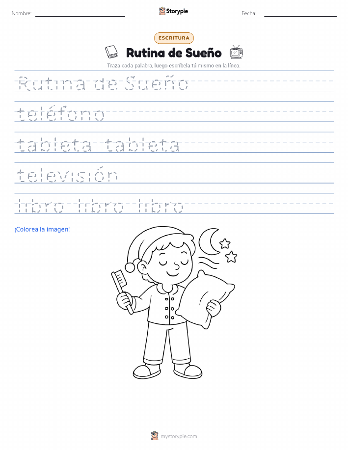 Práctica de Escritura