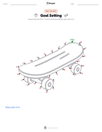 Goal Setting printable worksheet preview