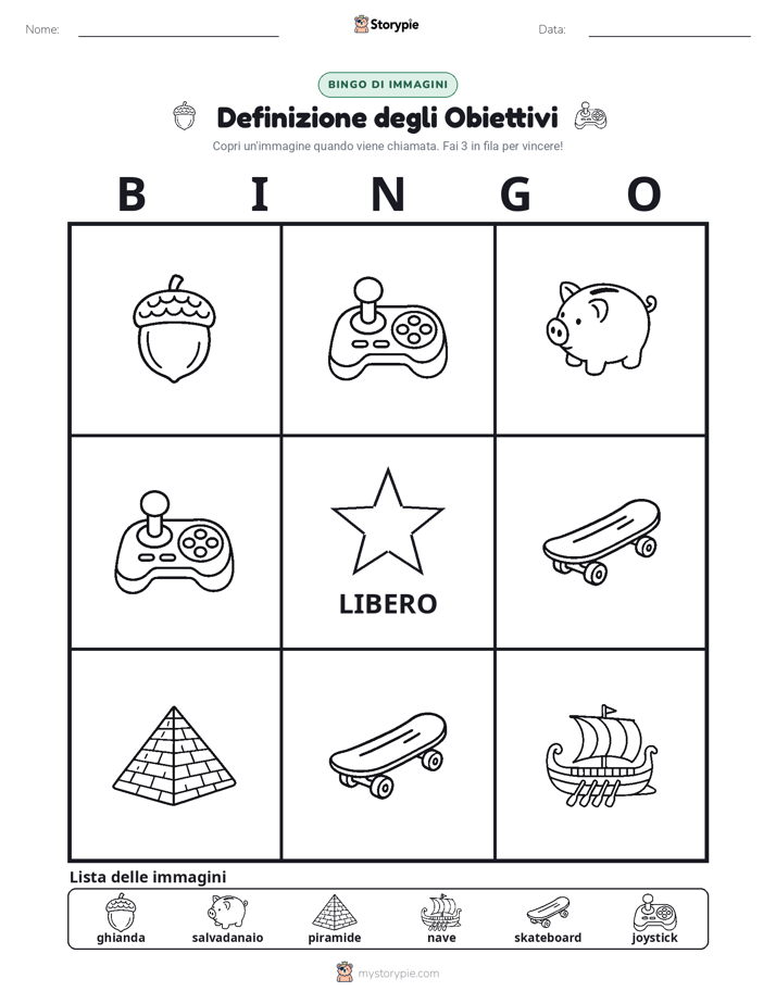 Bingo delle Immagini